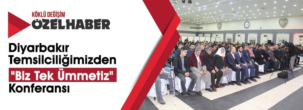 Diyarbakır’da \'Tek Ümmet\' Çağrısı