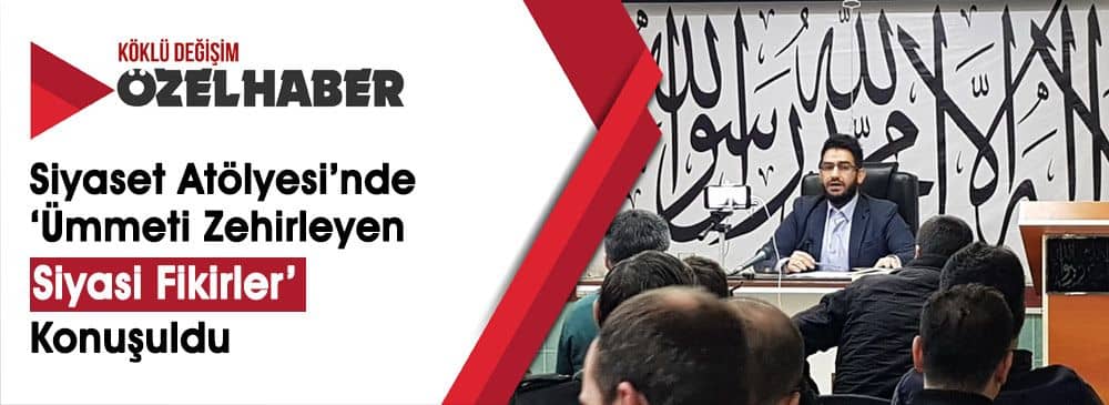 Köklü Değişim Medya Siyaset Atölyesi 2. Dönem 3. Semineri Bursa’da Yapıldı
