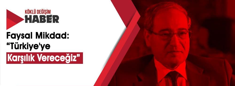 Suriye Dışişleri Bakan Yardımcısı: ‘Zeytin Dalı Harekâtı Bir İşgaldir’