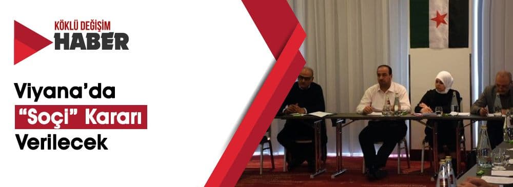 Viyana'da ‘Küçük Grup’tan(!) ‘Özel Suriye Toplantısı’