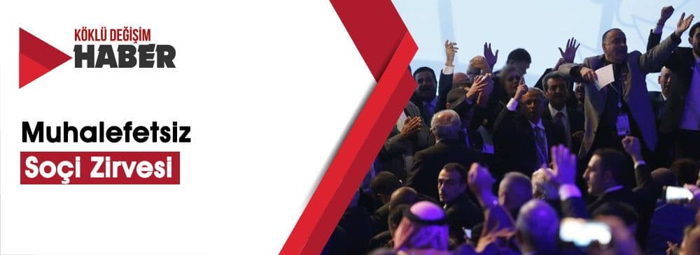 'Suriye Ulusal Diyalog Kongresi'nden Anayasa Kararı