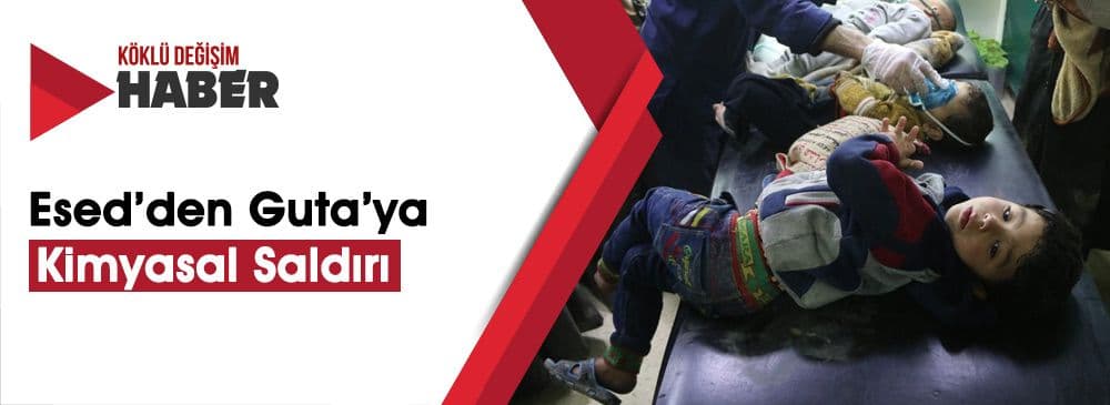 Esed Doğu Guta’da Yine Kimyasal Silah Kullandı!