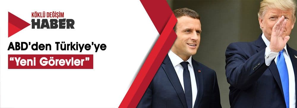 Trump Macron’la Suriye’de Türkiye’nin Rolünü Konuştu