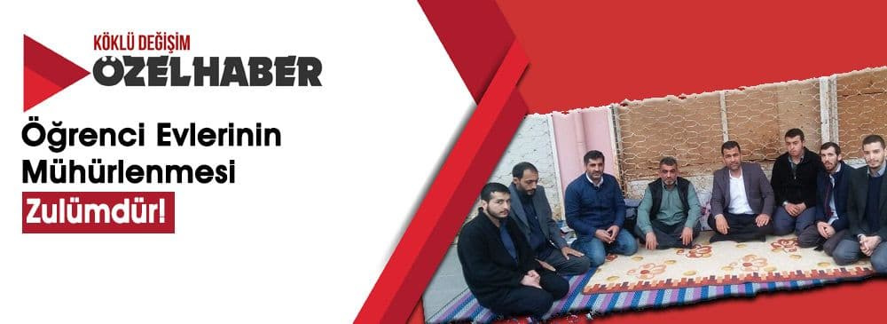 Köklü Değişim’den Evleri Mühürlenen Öğrenci ve Ailelere Ziyaret