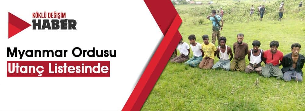 Myanmar’daki Utanç Katliamı İzleyip Kınayanlarındır