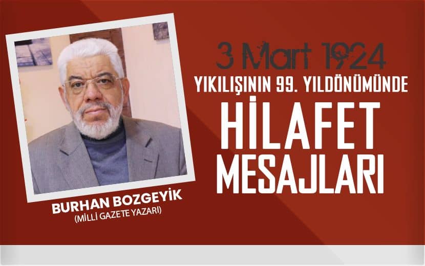 Burhan Bozgeyik; Tesbihin İmamesi Yok!