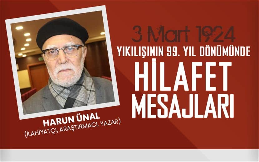 Harun Ünal; Rasulullah Aynı Zamanda İslam Devletinin Başkanıydı