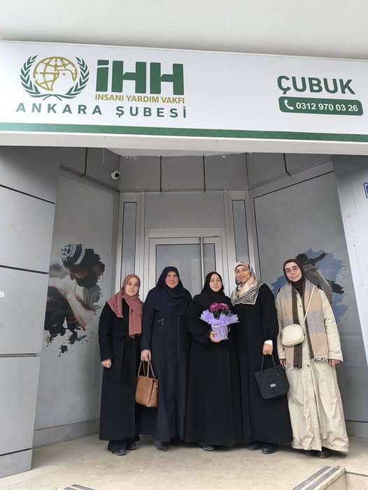 Köklü Değişim Kadın Kollarından İHH Çubuk Temsilciliği'ne Ziyaret!