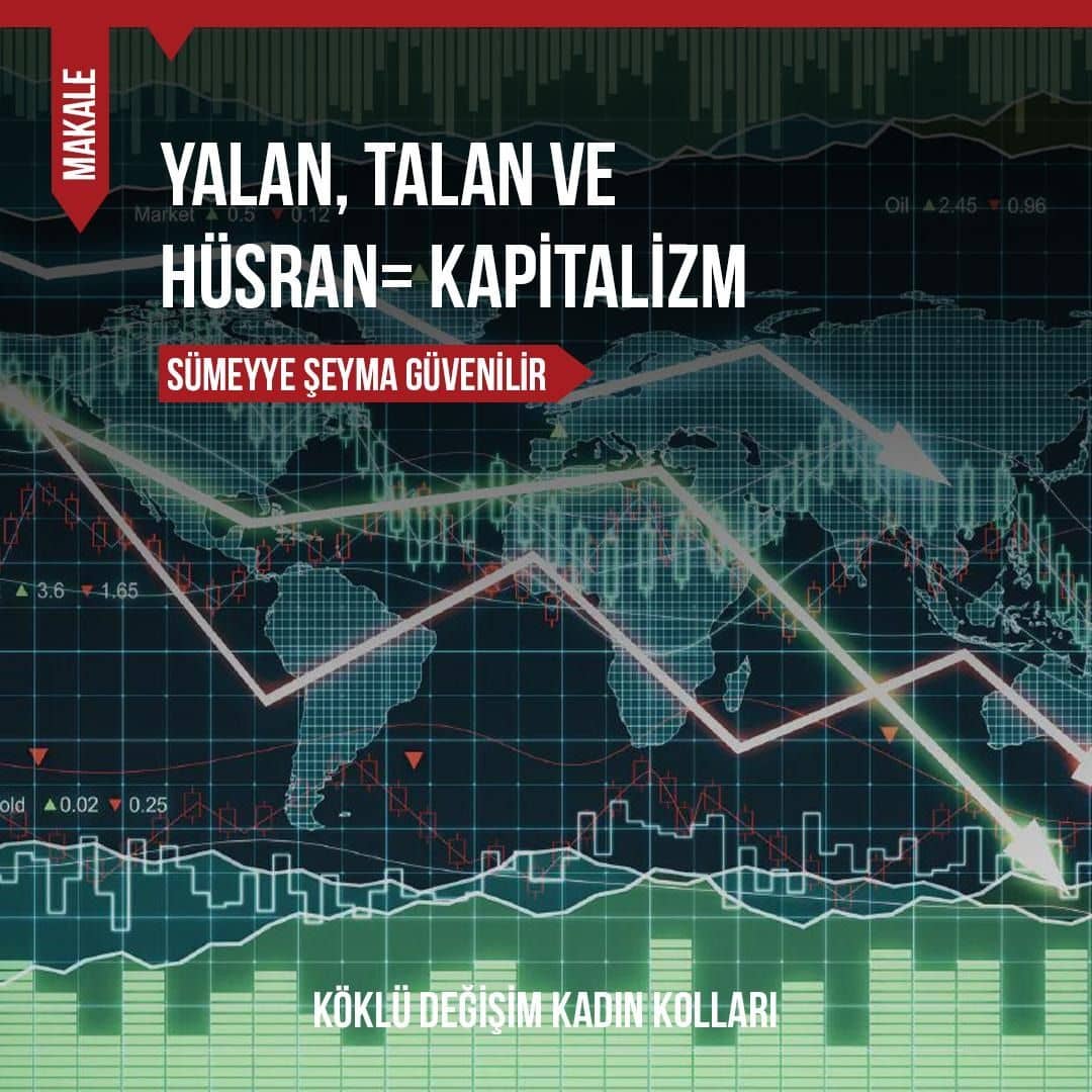 YALAN, TALAN VE HÜSRAN=KAPİTALİZM