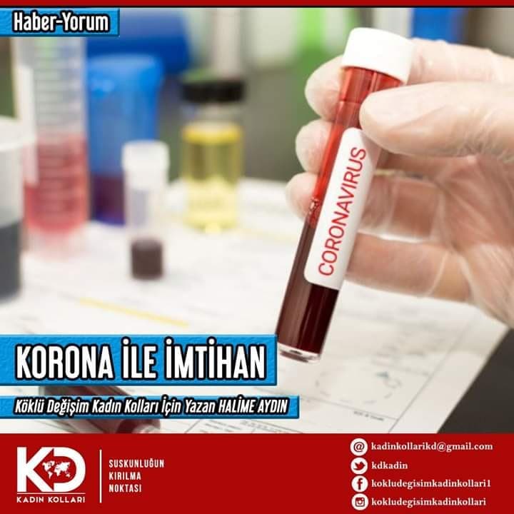 KORONA İLE İMTİHAN