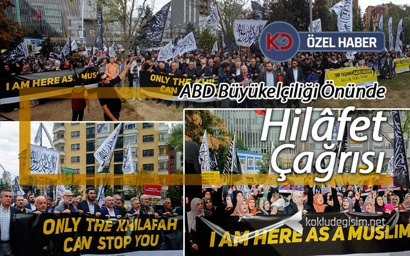 Köklü Değişim, ABD Elçiliği Önünde Blinken'ın Gelişini Proteste Etti!