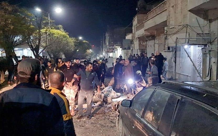 Terör Örgütü, Azez’de Sivilleri Hedef Aldı