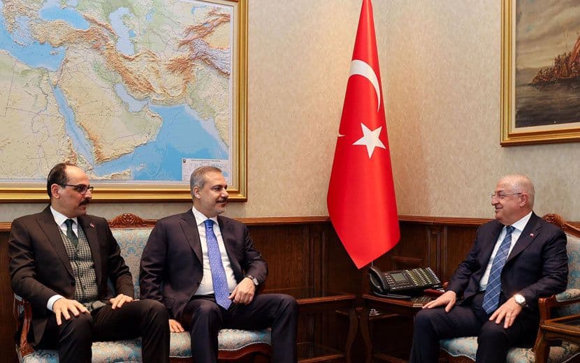 ABD’den Dönen Fidan ve Kalın, Güler’le Bir Araya Geldi