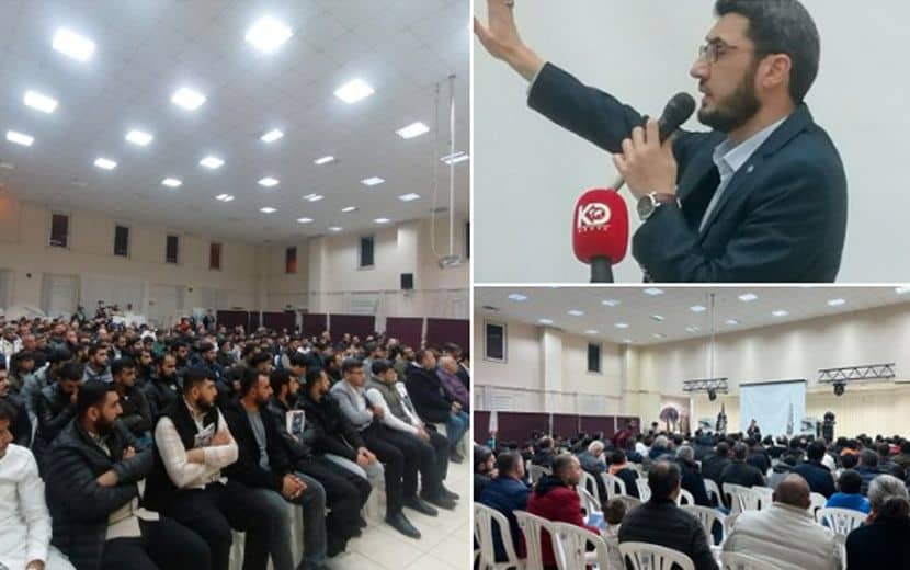Köklü Değişim, Adana’da Filistin Konulu Konferans Düzenledi