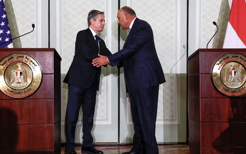 Blinken, Kahire'de Sisi İle Ateşkesi Görüştü