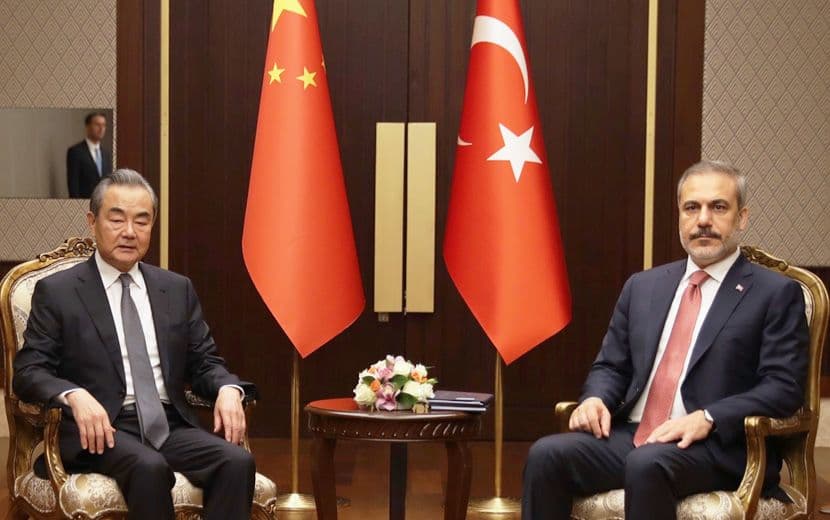 Dün Atanan Çin Dışişleri Bakanı Ankara’da