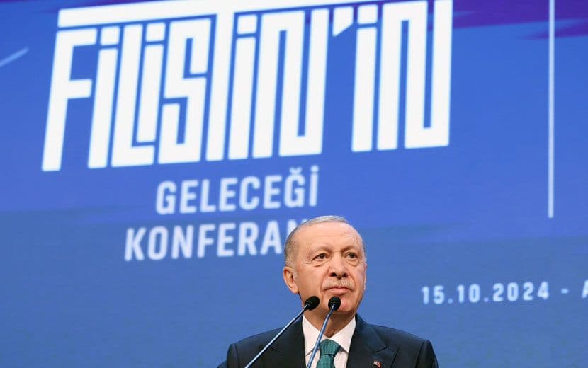 Erdoğan, Filistin’in Geleceği İçin İşgalleri Tanıyan Planı Sundu