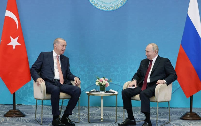 Erdoğan’dan, Astana’da Şam Kasabı Esed’e Zeytin Dalı
