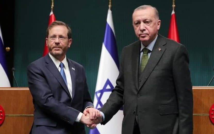 Erdoğan’dan İşgalci “İsrail”e Sıcak Dostluk Mesajı