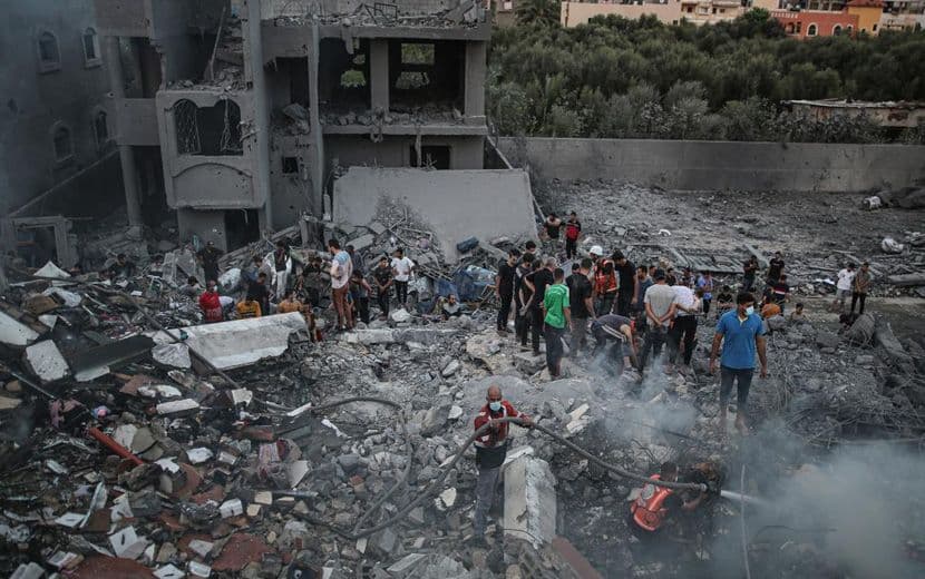 Gasıp Yahudi Varlığı, Nuseyrat’a Operasyon Başlattı