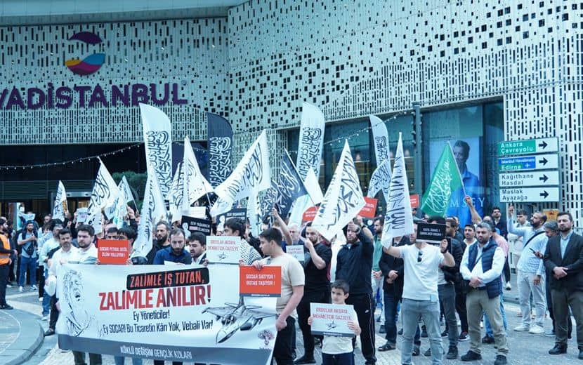 Köklü Değişim Gençlik Kolları’ndan SOCAR Protestosu