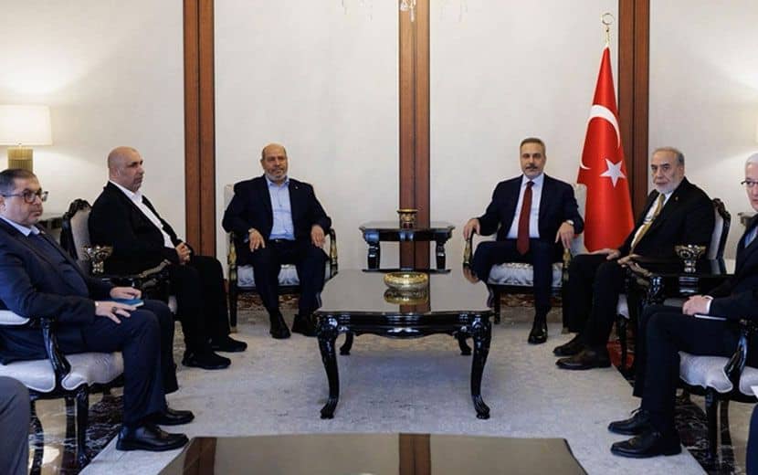Hakan Fidan, Hamas Heyeti İle Görüştü