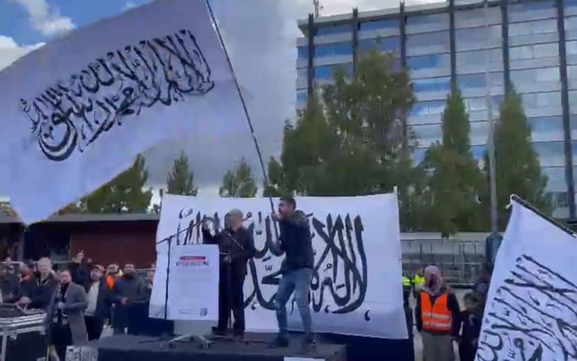 Hizb-ut Tahrir Hollanda, Filistin İçin Amsterdam’da Meydanlara İndi