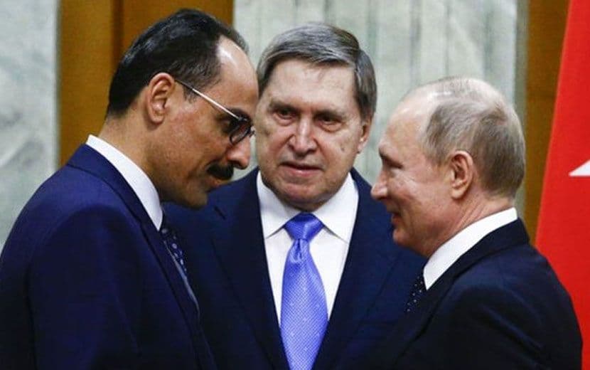 İbrahim Kalın, Moskova'da Putin İle Görüştü