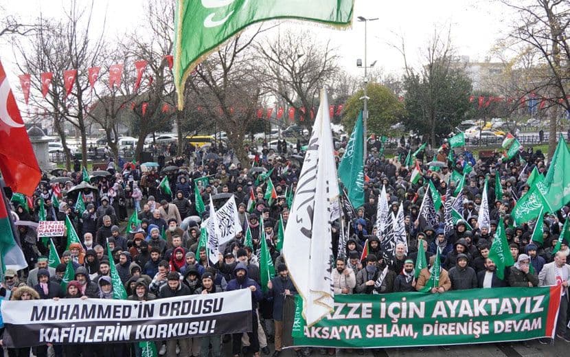 İstanbul Gazze İçin Ayakta: “Abluka Kırılsın Refah Açılsın!”
