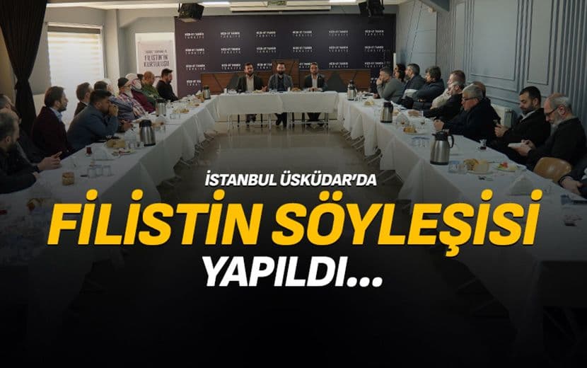 Köklü Değişim, İstanbul’da STK’larla Gazze ve Filistin’i Konuştu