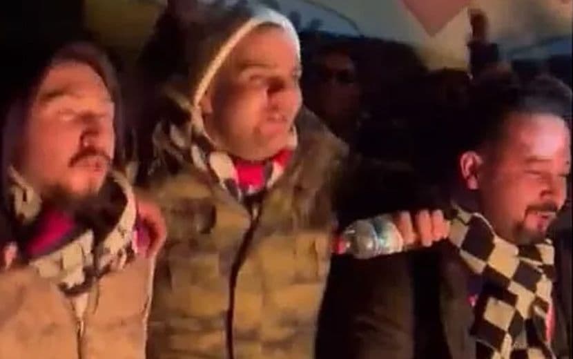 Katliam Çağrısı Yapan Irkçı Holiganlar Gözaltında