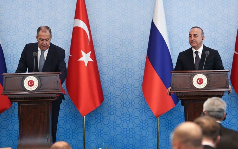 Lavrov ve Çavuşoğlu, Ankara’da Ortak Basın Toplantısı Düzenledi