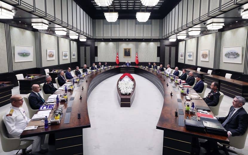 MGK Bildirisi: Filistin, BM ve “Mesuliyet Mevkiinde Olanlara” Havale Edildi