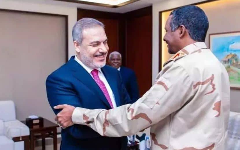 MİT Başkanı Hakan Fidan, Sudan'da Askeri Yönetim İle Görüştü