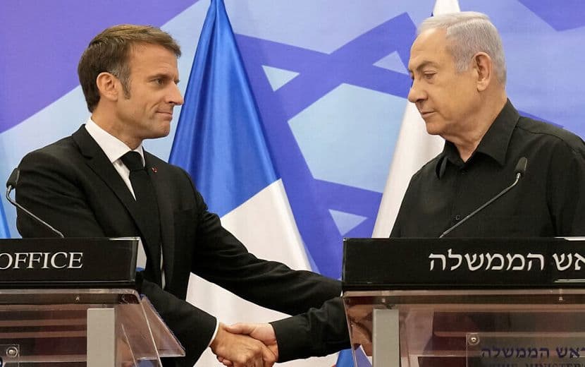 Macron-Netanyahu Görüşmesinde “Haçlı İttifakı” İması