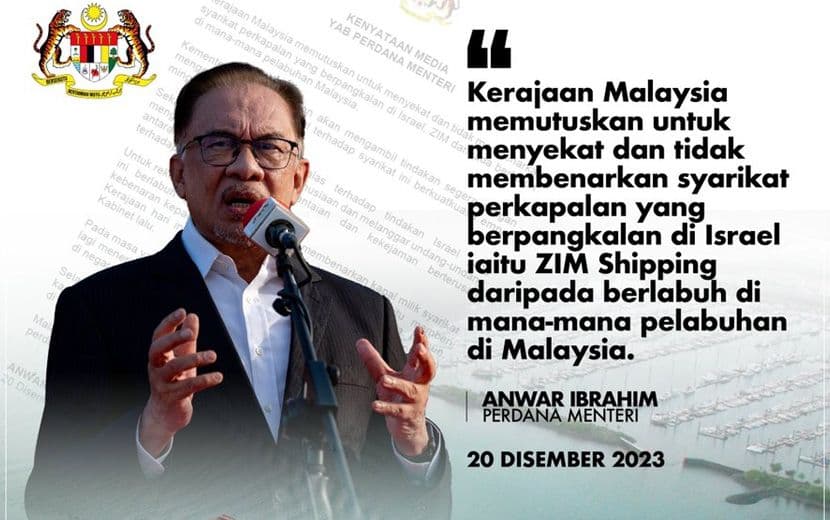 Malezya’dan Somut Adım: “İsrail”e Limanları Kapattı