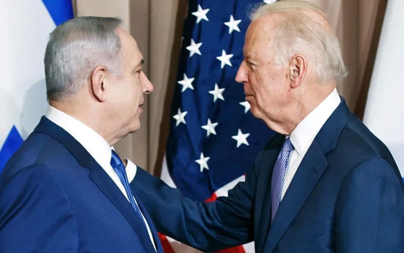 Netanyahu’dan, Gazze’deki Katliama Verdiği Destekten Dolayı Biden’a Teşekkür