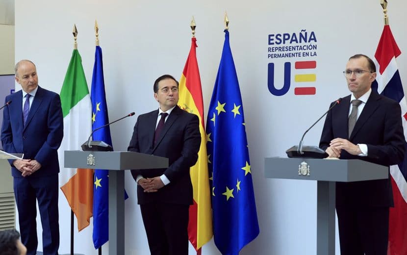 Norveç ve İrlanda, Filistin Devletini Tanıdı