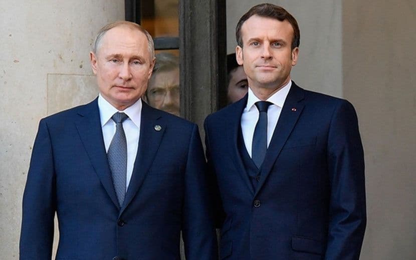 Putin ve Macron, İran ile Ukrayna Meselelerini Ele Aldı