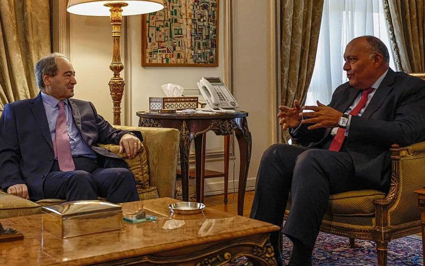 Sisi Yönetimi, Esed Rejiminin Dışişleri Bakanını Kahire’de Ağırladı