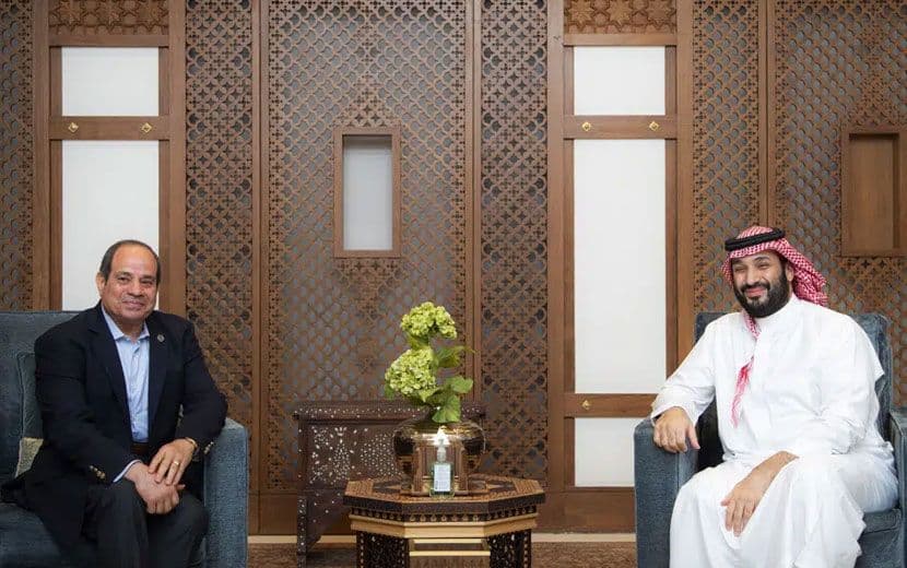 Sisi ve Muhammed Bin Selman'dan Cidde’de Sürpriz Görüşme