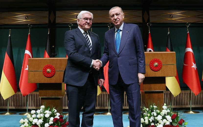 Steinmeier, Ankara’da Trump’ın Gazze Planına Tepki Gösterdi