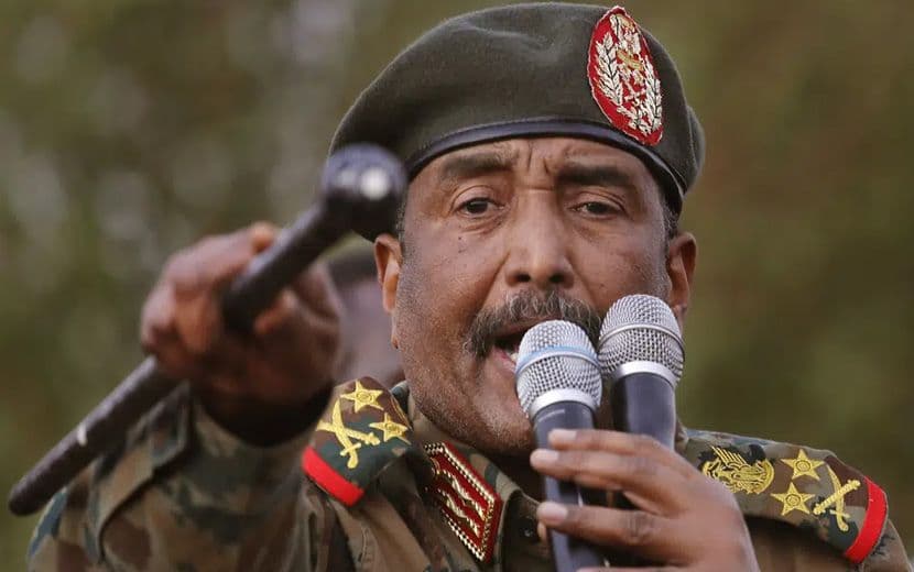 Sudan Egemenlik Konseyi Başkanı El Burhan, HDK’nın Hesaplarını Dondurdu