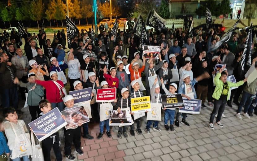 Köklü Değişim, Türkiye’nin Dört Bir Yanında Gazze İçin Kıyamda