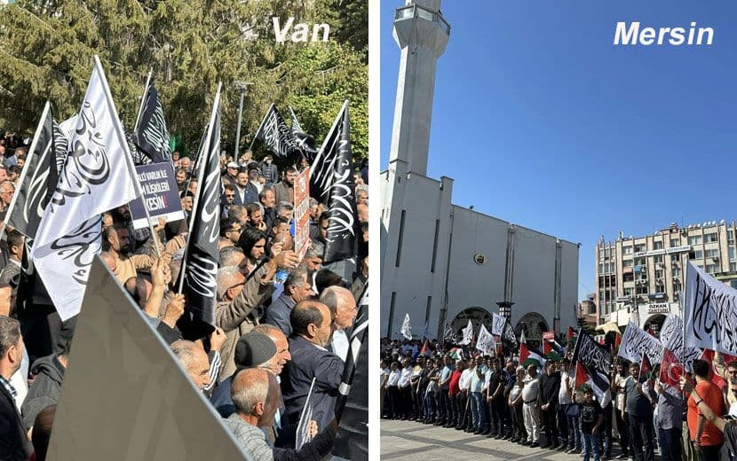 Köklü Değişim, Van ve Mersin’de Yöneticileri Filistin İçin Göreve Çağırdı