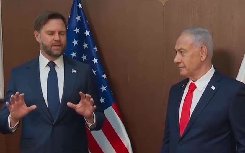 ABD Başkan Yardımcısı Vance: “‘İsrail' Tabii Bir Devlet Değil”