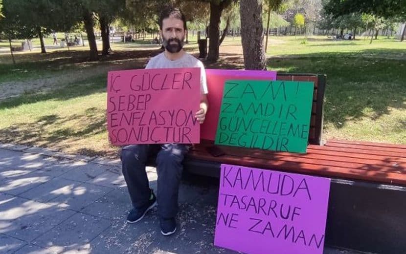 Zamları Protesto Eden Vatandaş Gözaltına Alındı