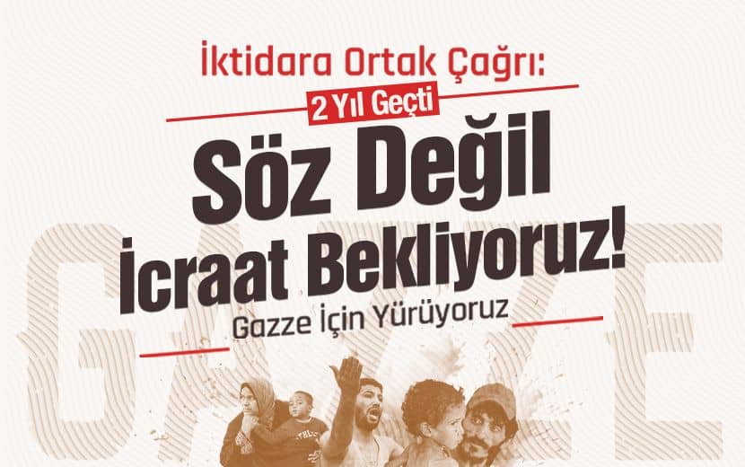Gazze İçin Yürüyoruz