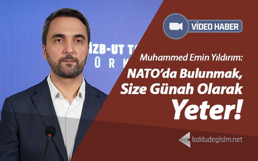 NATO’da Bulunmak, Size Günah Olarak Yeter!