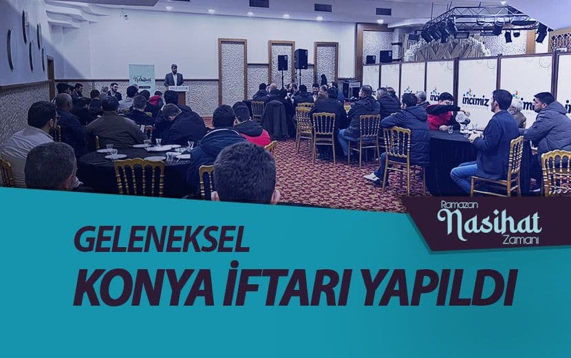 Köklü Değişim, Konya’da Geleneksel İftarını Gerçekleştirdi